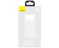 Baseus Bipow 20000mAh, 2xUSB, USB-C, 20W (biały) - 711353 - zdjęcie 5